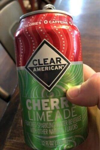 Clear American Cherry Limeade 355 Ml Nutrition Information Innit