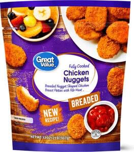 Great Value Chicken Nuggets - 75 g, Nutrition Information | Innit