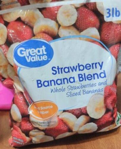 Great Value Strawberry Banana Blend 140 G Nutrition Information Innit