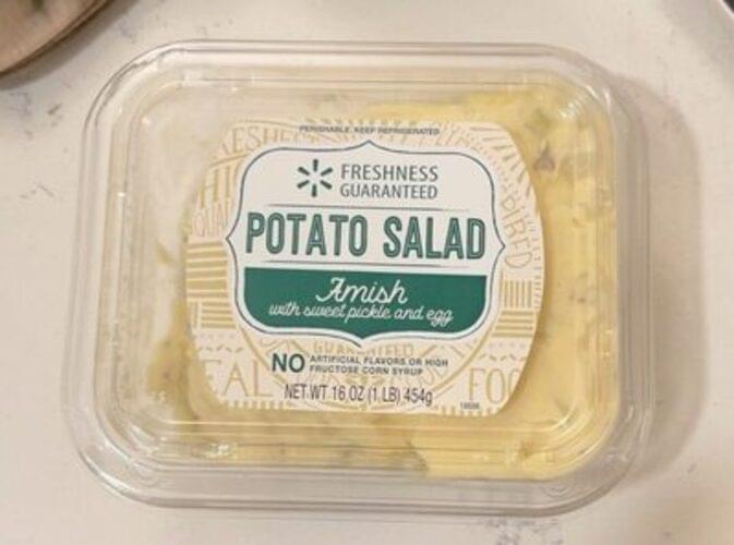 Walmart Deli Amish Potato Salad - 140 g, Nutrition Information | Innit