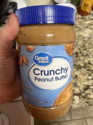 Great Value Crunchy Peanut Butter - 40 Oz, Nutrition Information | Innit