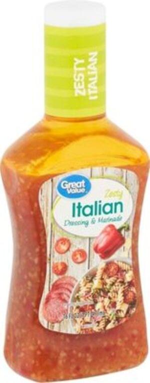 Great Value Zesty Italian Dressing 16 Oz Nutrition Information Innit