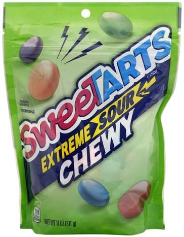 Sweetarts Extreme Sour, Chewy Candy - 11 oz, Nutrition Information | Innit