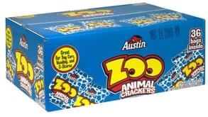 Austin Zoo Animal Crackers 36 Ea Nutrition Information Innit