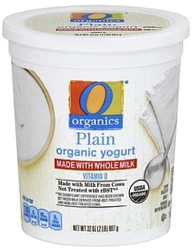 O Organics Organic, Plain Yogurt - 32 oz, Nutrition Information | Innit