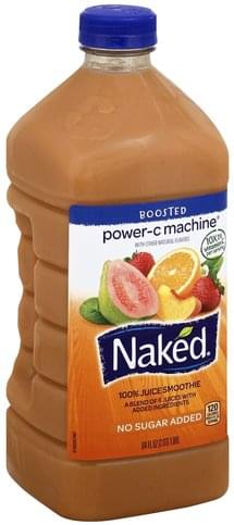 Naked Power C Machine Juice Smoothie Oz Nutrition Information Innit