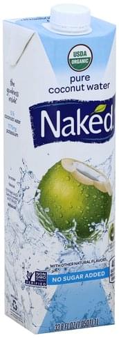 Naked Pure Coconut Water Oz Nutrition Information Innit