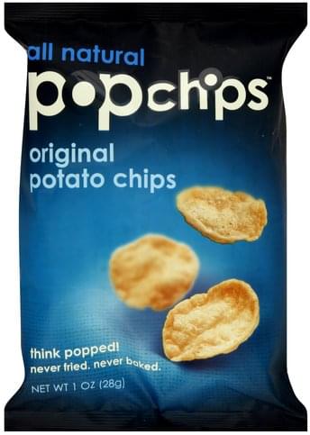 Pop Chips Original Potato Chips - 1 oz, Nutrition Information | Innit