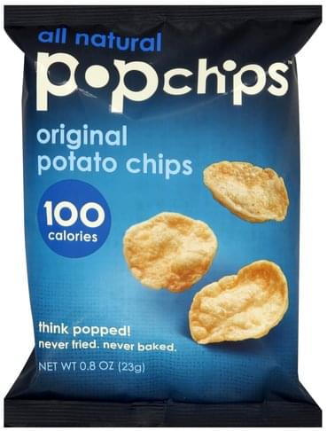 Pop Chips Original Potato Chips - 0.8 oz, Nutrition Information | Innit