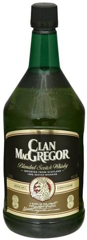 Clan Macgregor Blended Scotch Whisky - 1.75 l, Nutrition Information ...