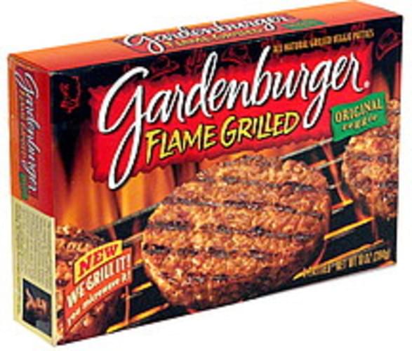 Gardenburger Original, Flame Grilled All Natural Grilled Veggie Patties ...