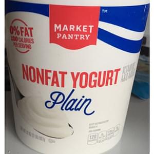 Horizon Fat Free Plain Nonfat Yogurt 32 Oz Nutrition