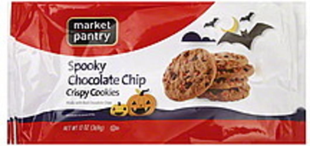 Market Pantry Crispy Spooky Chocolate Chip Cookies 13 Oz