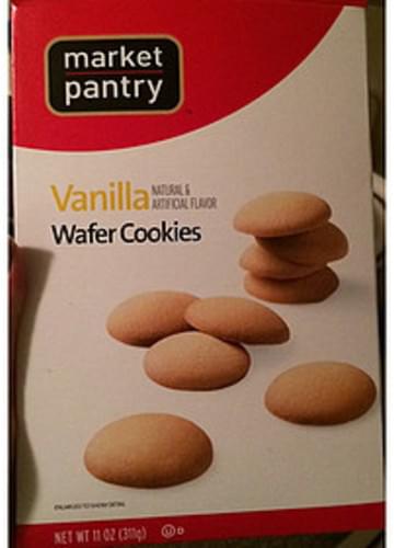 Market Pantry Vanilla Wafer Cookies 30 G Nutrition Information