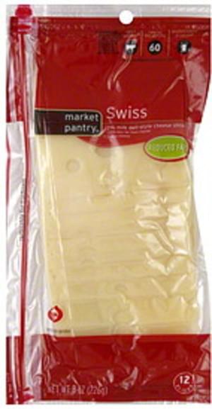 Market Pantry Deli Style Swiss Reduced Fat 2 Milk Cheese