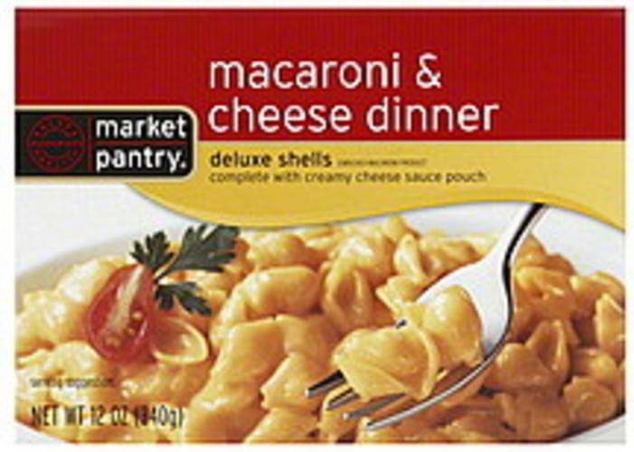 Market Pantry Deluxe Shells Macaroni Cheese Dinner 12 Oz