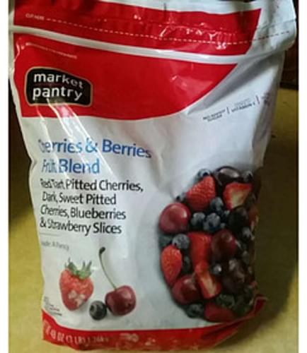 Market Pantry Cherries Berries Fruit Blend 140 G Nutrition