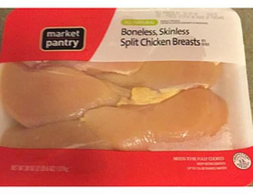 Market Pantry Skinless Split Chicken Breasts Boneless 112 G