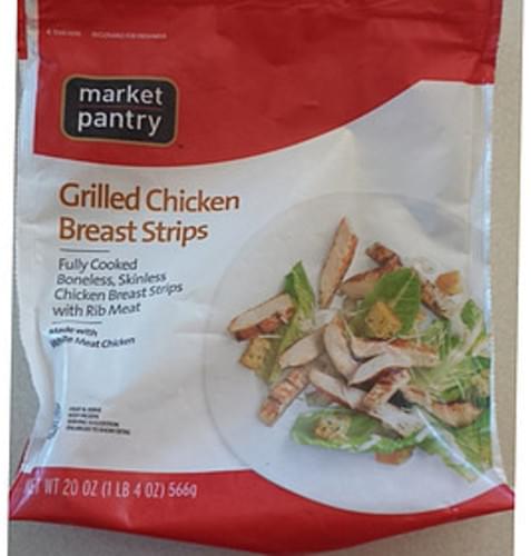 Market Pantry Grilled Chicken Breast Strips 84 G Nutrition