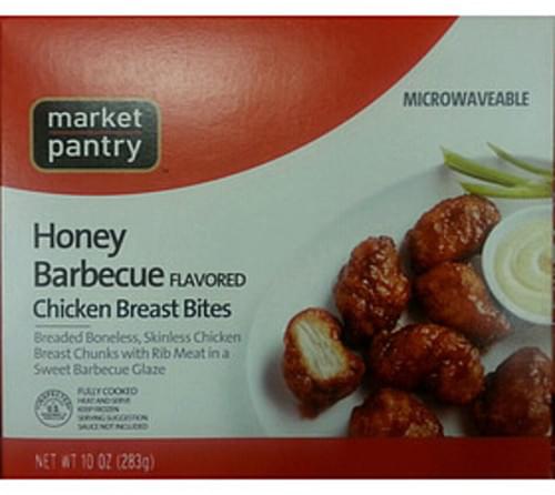 Market Pantry Honey Barbecue Flavored Chicken Breast Bites 79 G