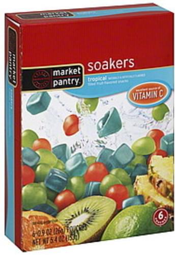 Market Pantry Filled Tropical Fruit Flavored Snacks 6 Ea