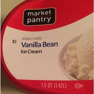 Hiland Ice Cream Old Recipe Premium Natural Vanilla Bean 1 72 Qt