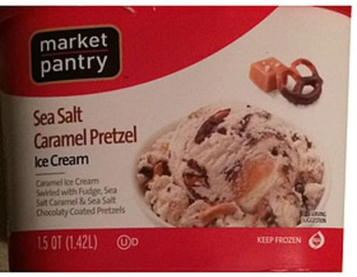 Market Pantry Sea Salt Caramel Pretzel Ice Cream 65 G Nutrition