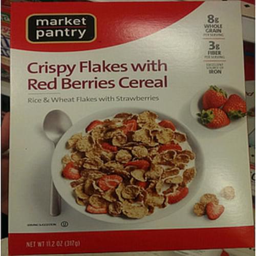 Market Pantry Crispy Flakes With Red Berries Cereal 31 G