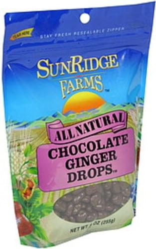 Sunridge Farms Chocolate Ginger Drops - 9 Oz, Nutrition Information | Innit