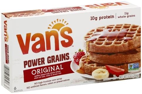 van's whole grain waffles