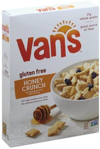 Vans Honey Crunch Cereal 11 Oz Nutrition Information Innit