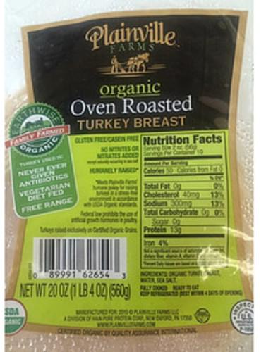 Plainville Farms Oven Roasted Turkey Breast 56 G Nutrition Information Innit 9466