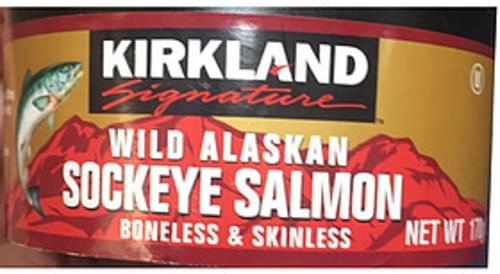 Kirkland Signature Boneless And Skinless Sockeye Salmon 56 G Nutrition Information Innit