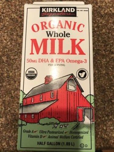 Kirkland Signature Organic Whole Milk 240 Ml Nutrition Information   00096619494897 1248813807 En US 0 S500 