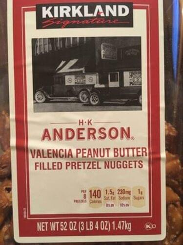 Kirkland Signature Peanut Butter Filled Pretzels Hk Anderson Peanut Butter Filled Pretzel