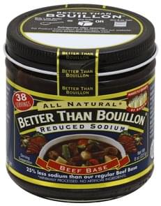 Better Than Bouillon Beef Base - 3 ea, Nutrition Information | Innit