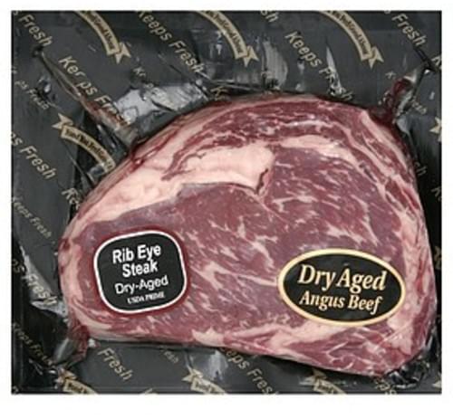 Wegmans Prime Angus Beef Dry Aged Rib Eye Steak Beef 1 Lb Nutrition Information Innit