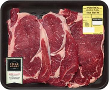 Walmart Ribeye Steak Thin Fresh Beef - 0.86 lb, Nutrition Information