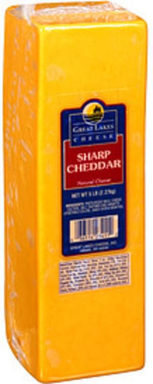 great-lakes-cheese-8004196-sharp-cheddar-natural-cheese-5-lb