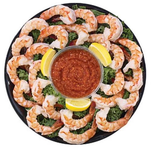 Wegmans Fresh Cooked Shrimp Cocktail (Noreaster) for 4 (24 count) Non ...