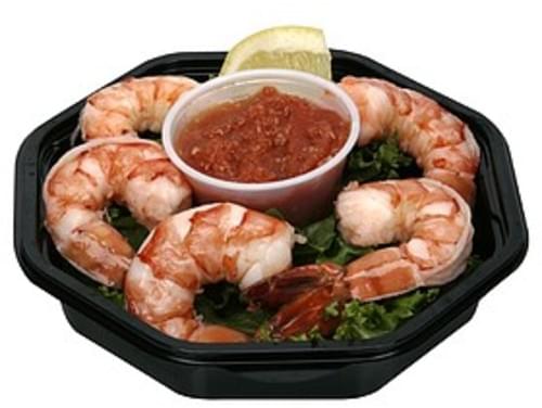 Wegmans Fresh Cooked Shrimp Tray For One Shrimp - 1 Ea, Nutrition 