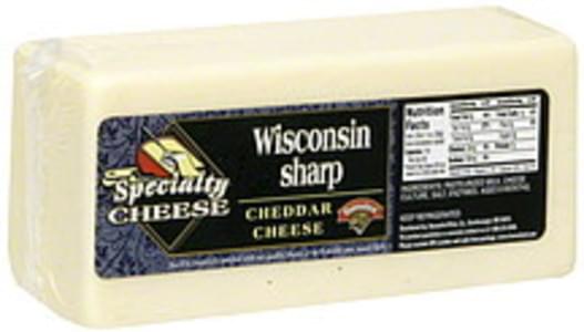 Hannaford Wisconsin Sharp Cheddar Cheese - 1 Ea, Nutrition Information ...