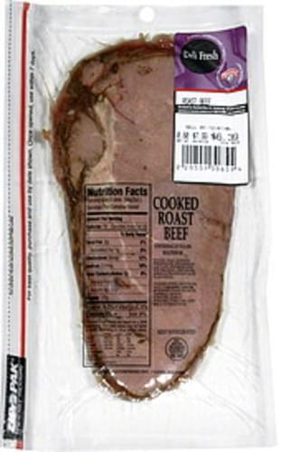 Deli Fresh Cooked Roast Beef - 0.8 Lb, Nutrition Information | Innit