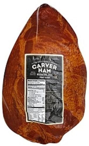 Signature Select Carver, Applewood Double Smoked Ham - 1 Ea, Nutrition ...