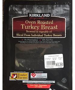 Kirkland Signature Sliced Turkey Breast - 35 G, Nutrition Information ...