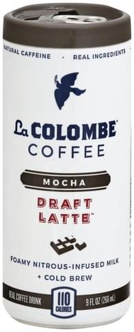 LA Colombe Real, Mocha Coffee Drink - 9 oz, Nutrition Information | Innit