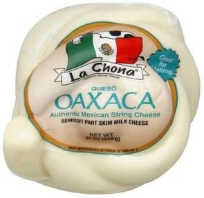 La Chona Queso Oaxaca - 12 oz, Nutrition Information | Innit