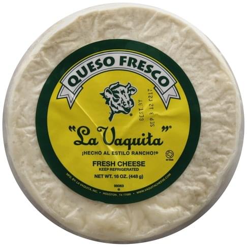 La Vaquita Fresh Cheese - 16 Oz, Nutrition Information | Innit