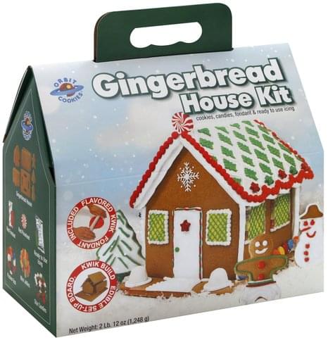 Orbit Cookies Gingerbread House Kit - 1 ea, Nutrition Information | Innit