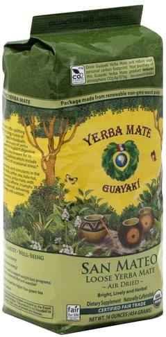 Guayaki Organic Loose San Mateo Yerba Mate Oz Nutrition